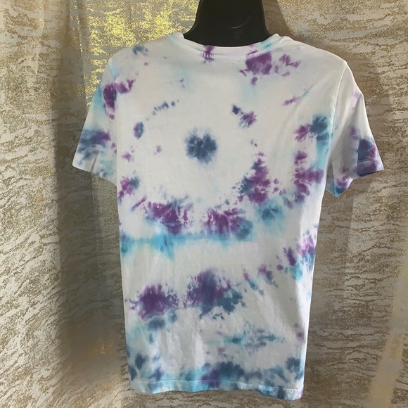 Forever 21 tie dye short sleeve cute t-shirt size M - Picture 5 of 8
